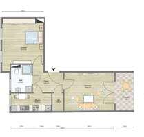 Wohnung zum Mieten in Greifswald 830,00 € 56 m²