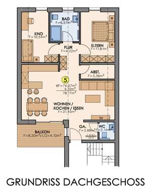 Foto - Wohnung zum Kaufen in Offenbach 385.000,00 € 79 m²