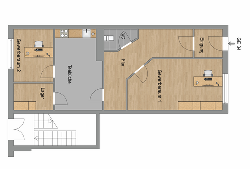Foto - Büro in Berlin 233.900,00 € 80.86 m²