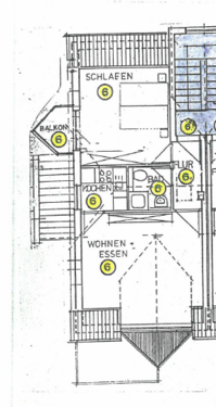 Foto - Wohnung zum Mieten in Marburg 750,00 € 56.62 m²