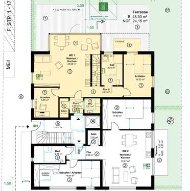 Foto - Wohnung zum Kaufen in Münster 845.000,00 € 135 m²