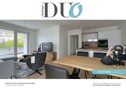 Foto - Wohnung zum Kaufen in Saarbrücken 372.200,00 € 90.24 m²