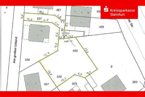 Foto - Grundstück zu verkaufen in Rheine 240.000,00 € 560 m²