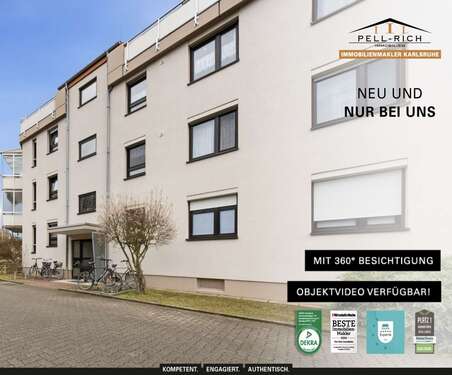 Foto - Wohnung zum Kaufen in Karlsruhe 265.000,00 € 82 m²