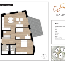 Wohnung zum Mieten in Ratingen 1.425,00 € 90.3 m²