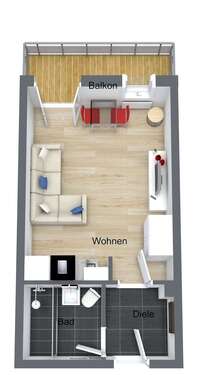 Foto - Wohnen auf Zeit in Germering 1.550,00 €