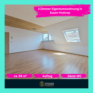 Foto - Wohnung zum Kaufen in Essen 189.000,00 € 94.25 m²