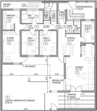 Foto - Wohnung zum Kaufen in Waldkraiburg 386.000,00 € 137.97 m²