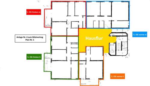 Foto - Wohnung zum Mieten in Herten 500,00 € 82 m²