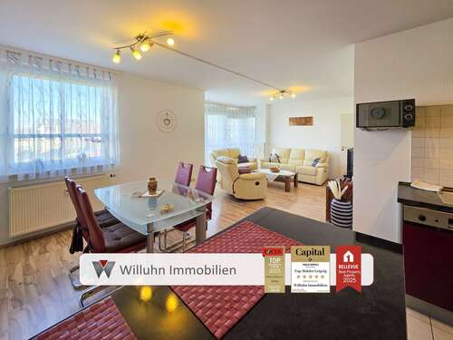 Foto - Wohnung zum Mieten in Leipzig 750,00 € 59.33 m²