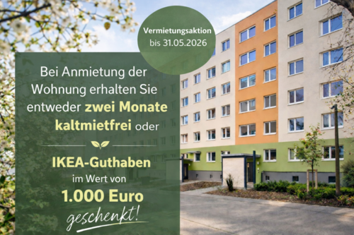 Foto - Wohnung zum Mieten in Halle 620,00 € 81 m²