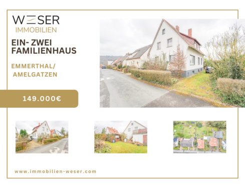 Foto - Haus zum Kaufen in Emmerthal 149.000,00 € 140 m²