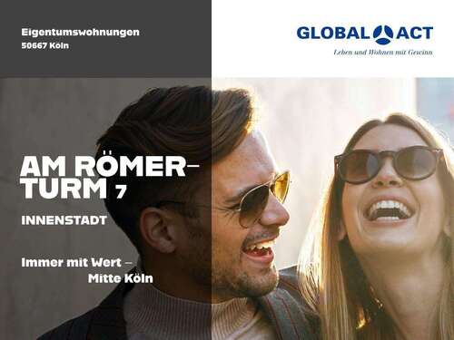 Foto - Wohnung zum Kaufen in Köln 359.000,00 € 48.88 m²