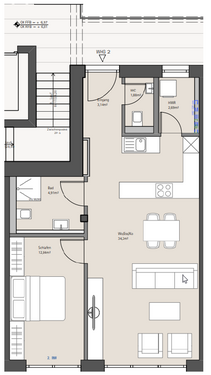 Foto - Wohnung zum Mieten in Schwäbisch Gmünd 725,00 € 63.84 m²