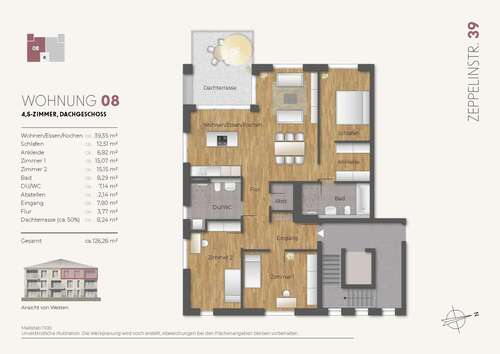 Foto - Wohnung zum Kaufen in Neulußheim 645.000,00 € 126 m²