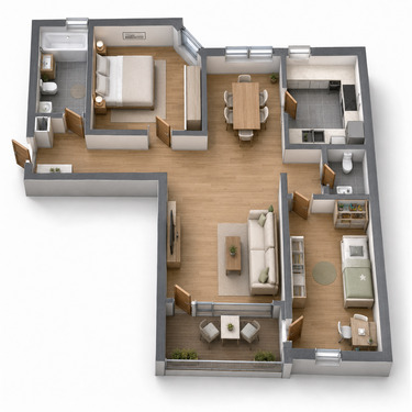 Foto - Wohnung zum Kaufen in Leipzig 227.000,00 € 75.96 m²