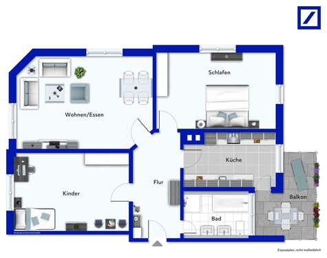 Foto - Wohnung zum Kaufen in Plochingen 398.700,00 € 102 m²