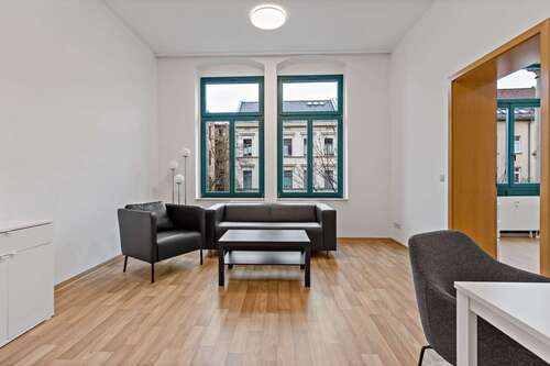 Foto - Wohnung zum Mieten in Halle 535,00 € 45.94 m²