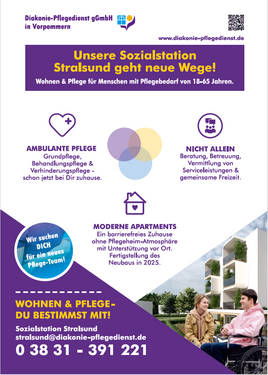 Foto - Wohnung zum Mieten in Stralsund 335,29 € 35 m²