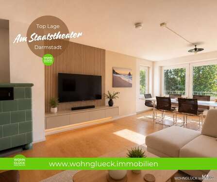 Foto - Wohnung zum Kaufen in Darmstadt 395.000,00 € 103.46 m²