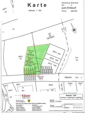 Foto - Grundstück zu verkaufen in Murrhardt 225.000,00 € 804 m²