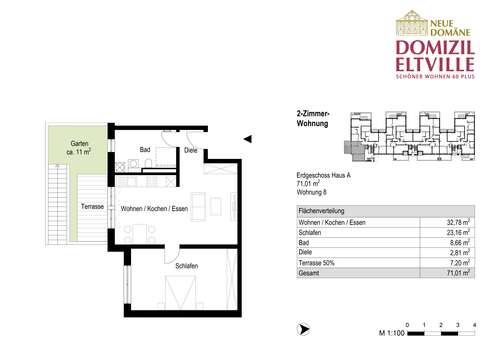 Foto - Wohnung zum Kaufen in Eltville am Rhein 529.900,00 € 71.01 m²