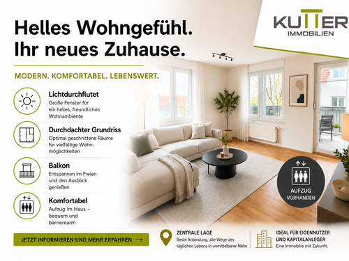 Foto - Wohnung zum Kaufen in Markdorf 379.000,00 € 77.7 m²