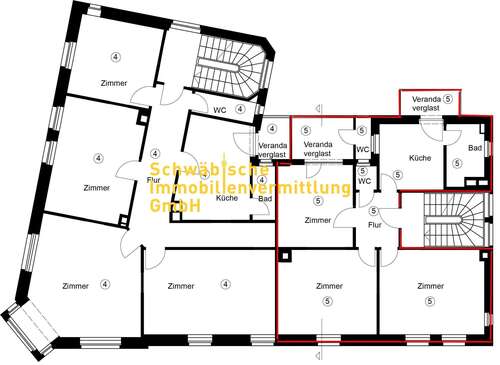 Foto - Wohnung zum Kaufen in Stuttgart 199.500,00 € 71.39 m²