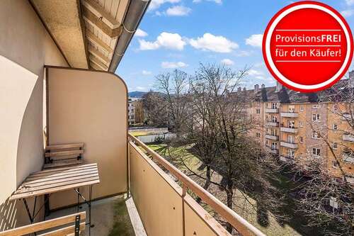 Foto - Wohnung zum Kaufen in Freiburg 144.000,00 € 46.36 m²