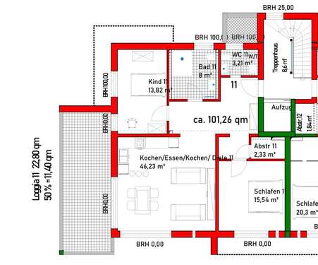 Foto - Wohnung zum Kaufen in Bad Schönborn 598.800,00 € 101 m²