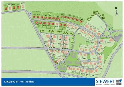 Foto - Grundstück zu verkaufen in Angersdorf 64.746,00 € 654 m²