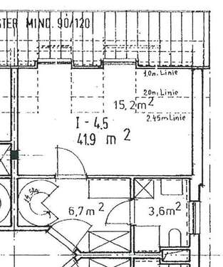 Foto - Wohnung zum Mieten in Dresden 370,00 € 41.9 m²