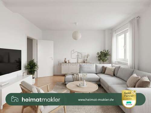 Foto - Wohnung zum Kaufen in Leipzig 169.000,00 € 56.82 m²