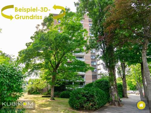 Foto - Wohnung zum Kaufen in Düsseldorf Mörsenbroich 379.000,00 € 101 m²