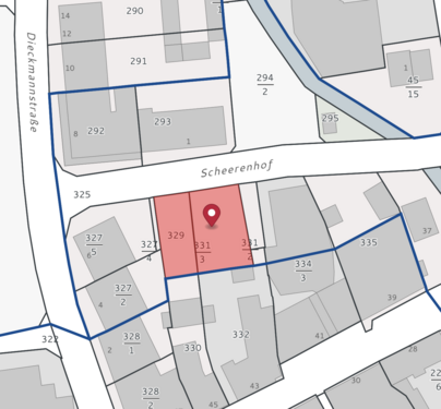 Foto - Grundstück zu verkaufen in Dissen 396.000,00 € 775 m²