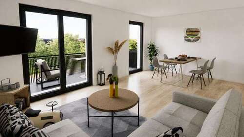 Foto - Wohnung zum Kaufen in Wandlitz Basdorf 376.000,00 € 66.86 m²