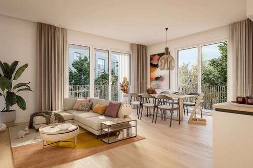 Foto - Wohnung zum Mieten in Oberschleißheim 1.860,00 € 97.52 m²
