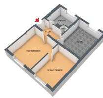 Wohnung zum Mieten in Düsseldorf 648,00 € 51.21 m²