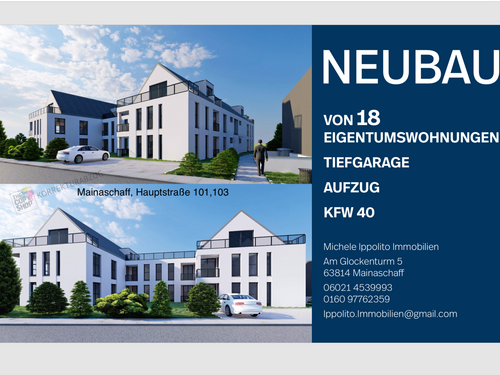 Foto - Wohnung zum Kaufen in Mainaschaff 425.000,00 € 88.89 m²