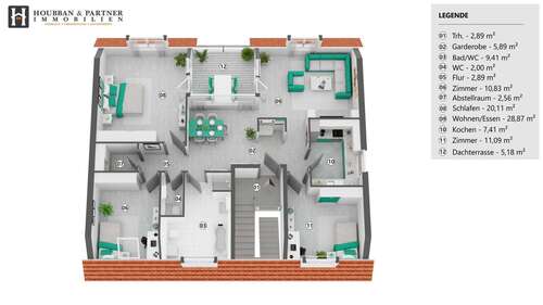 Foto - Wohnung zum Kaufen in Frankfurt am Main 448.000,00 € 103 m²