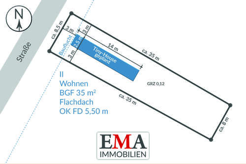 Foto - Grundstück zu verkaufen in Luckenwalde 55.000,00 € 289 m²