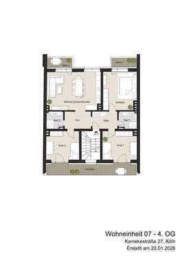 Foto - Wohnung zum Kaufen in Köln 799.000,00 € 100.37 m²