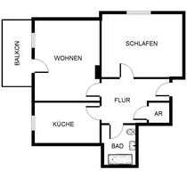 Wohnung zum Mieten in Gelsenkirchen 389,00 € 58.07 m²