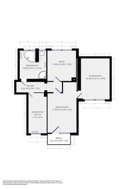 Foto - Wohnung zum Mieten in Döbeln 407,00 € 74 m²