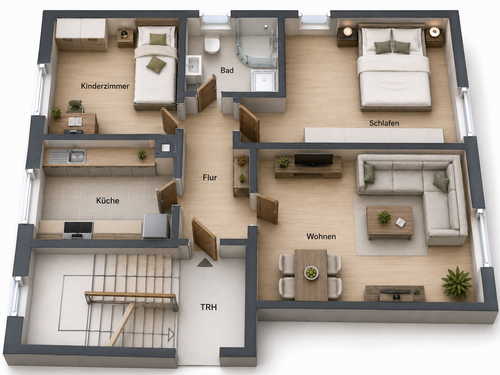 Foto - Wohnung zum Kaufen in Stuttgart 209.000,00 € 48 m²