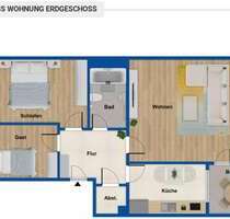 Wohnung zum Mieten in Bernau bei Berlin 950,00 € 74 m²