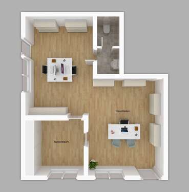 Foto - Büro in Ebersdorf bei Coburg 390,00 € 54 m²