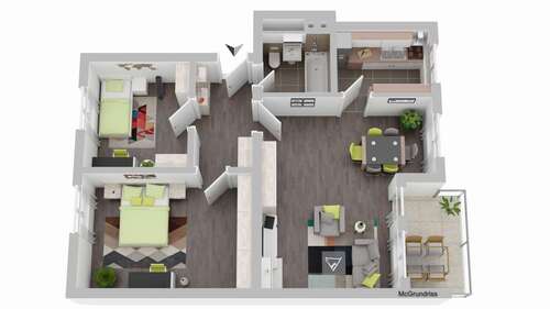 Foto - Wohnung zum Kaufen in Hondelage 165.000,00 € 75 m²