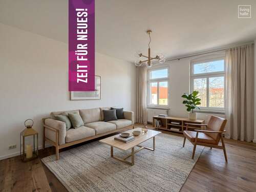 Foto - Wohnung zum Mieten in Halle (Saale) 525,00 € 65 m²