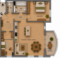 Wohnung zum Kaufen in Potsdam 380.000,00 € 64 m²